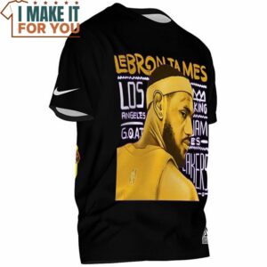 Lebron James Los Angeles GOAT Vintage T Shirt 4