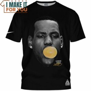 Lebron James NBA Lakers Slam Dunk Vintage Funny T Shirt 2