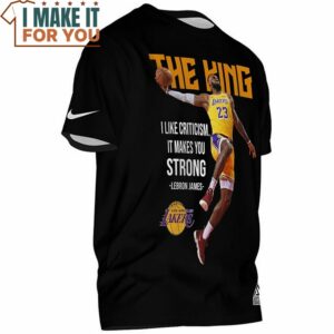 Lebron James The King I Like Criticism T Shirt 2