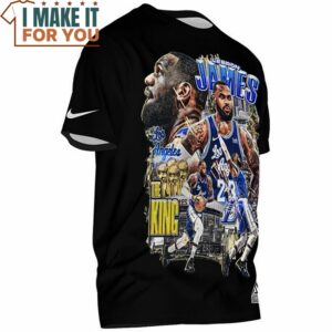 Lebron James The King Los Angeles Vintage T Shirt 2