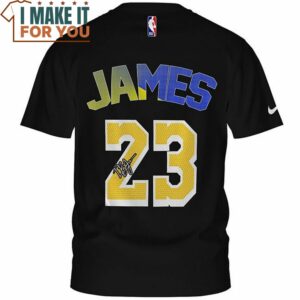 Lebron James The King Show Time Lakers Vintage T Shirt 2