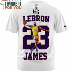 Lebron James The King Slam Dunk Lakers 23 Vintage T Shirt 3