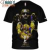 Lebron James Vintage Lakers Signed NBA T-Shirt