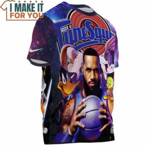 Lebron James Tunes Squad Vintage Cartoon T Shirt 2