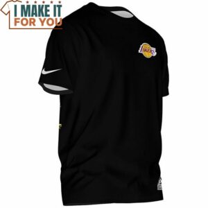 Lebron James Vintage Lakers Signed NBA T Shirt 3
