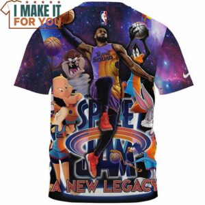 Lebron James Tunes Squad Vintage Cartoon T Shirt 3