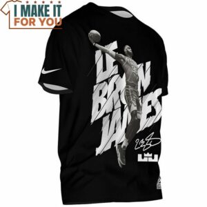 Lebron James Vintage Slam Dunk T Shirt 2