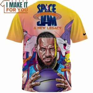 Lebron James x Space Jam A New Legacy Vintage T Shirt 2