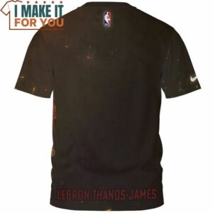 Lebron James x Thanos And Infinity Gauntlet Fullprinted T Shirt 2