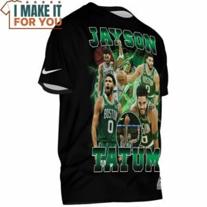 Jayson Tatum Boston 0 Vintage T Shirt 2