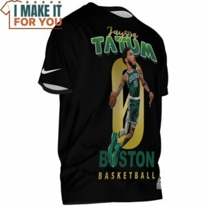 Jayson Tatum Boston Basketball Slam Dunk T Shirt 2