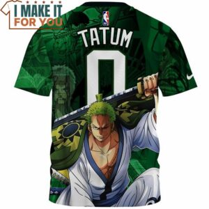 Jayson Tatum Boston Zoro One Piece Fullprinted T Shirt 2