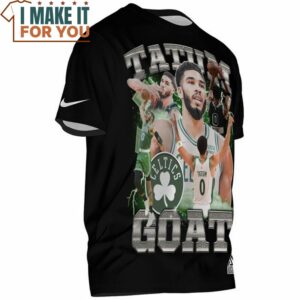 Jayson Tatum Celtics 0 GOAT Vintage T Shirt 2