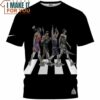 Joel Embiid, Jayson Tatum, Luka Doncic, Giannis Antetokounmpo x The Beatles Fullprinted T-Shirt