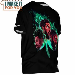 Jayson Tatum Marcus Smart Jaylen Brown Green Devil Boston T Shirt 2