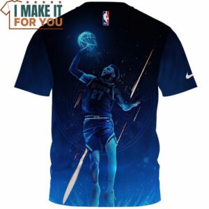 Jamal Murray Denver 27 Slam Dunk Fullprinted T Shirt 2