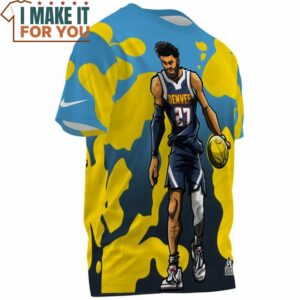 Jamal Murray Denver 27 NBA Nike Cool T Shirt 3