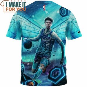 Lamelo Ball Charlotte Hornets 2 Cool Fullprinted T Shirt 2