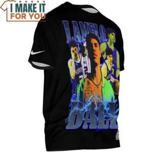 Lamelo Ball Charlotte Hornets 2 Vintage Thunder T Shirt 2