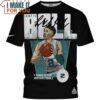 Lamelo Ball Charlotte Vintage Basketball T-Shirt, NBA Gift Ideas