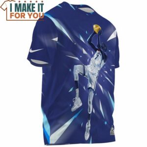 Kevin Durant 7 Jump Shot Cool Fullprinted T Shirt 3