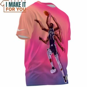 Kevin Durant Brooklyn 7 Super Jump Shot Vintage T Shirt 3