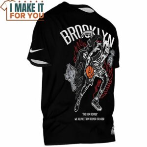 Kevin Durant Brooklyn Death The Slim Reaper Vintage T Shirt 2