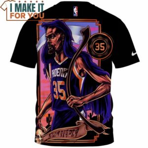 Kevin Durant Phoenix 35 Slim Reaper Death T Shirt 2