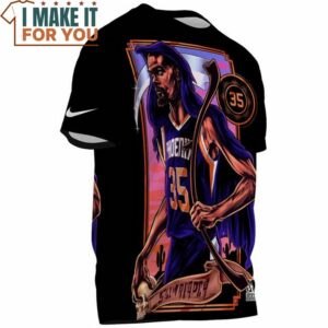 Kevin Durant Phoenix 35 Slim Reaper Death T Shirt 3