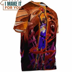 Kevin Durant Suns 35 Jump Shot Vintage T Shirt 3