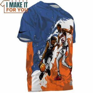 Kyrie Irving vs Kevin Durant Vintage Fullprinted T Shirt 3