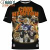 Cam Newton Vintage 3D T-Shirt, Classic NFL Fan Gift