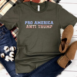 Pro America Anti Trump 2025 Flag Retro Shirt 4