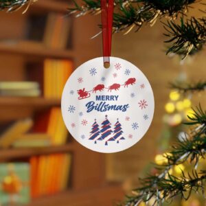 Buffalo Bills Merry Billsmas Ornament, Bills Christmas Gift 2